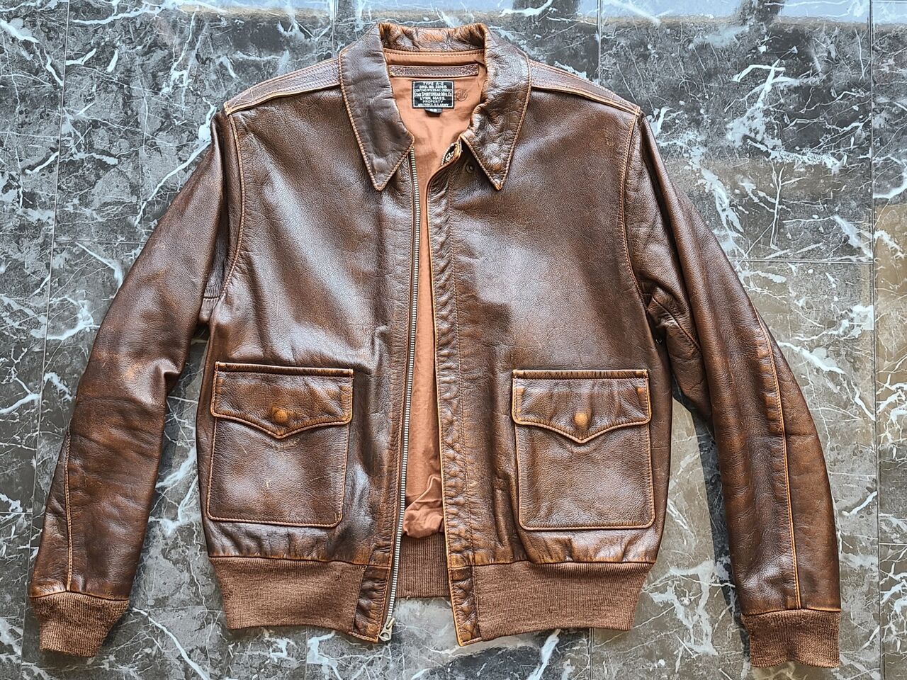 STAR SPORTSWEARのA-2も復刻あります。 : FLIGHT JACKET GO GO