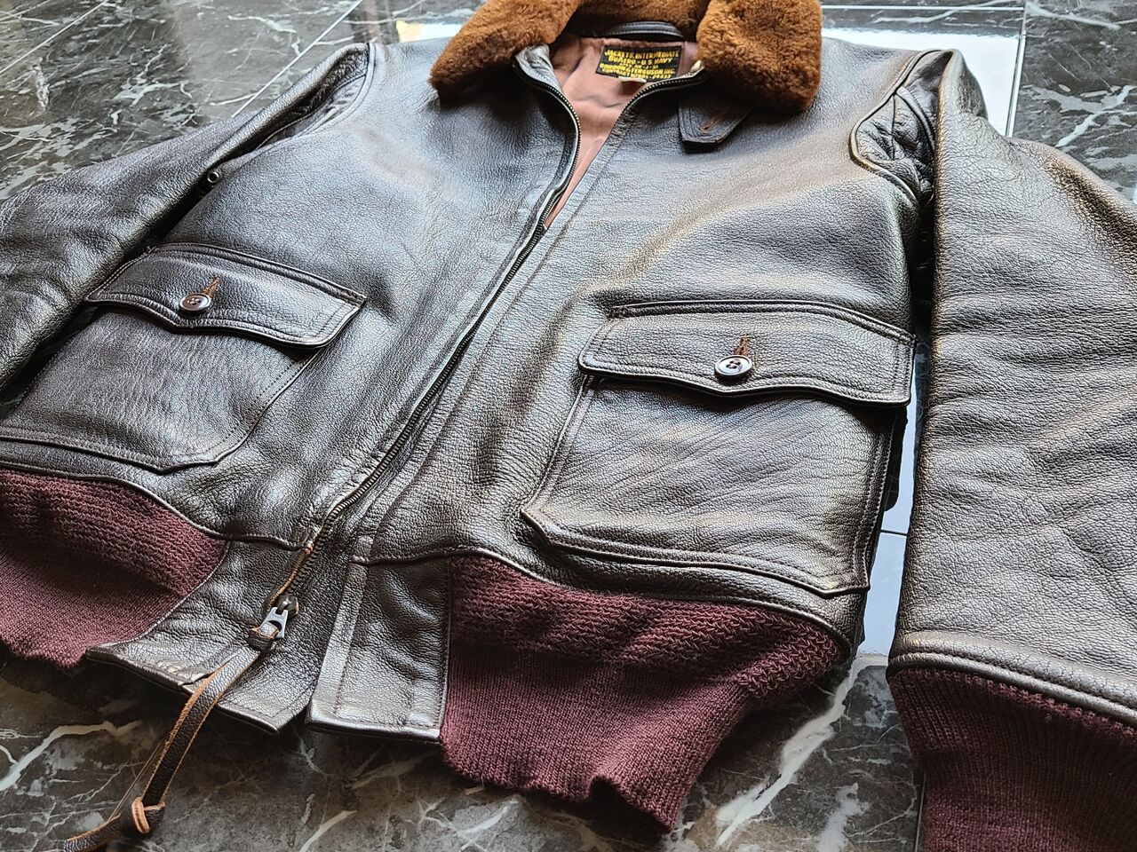 GORDON ＆ FERGUSONのAN-J-3Aもレプリカがあるんです : FLIGHT JACKET