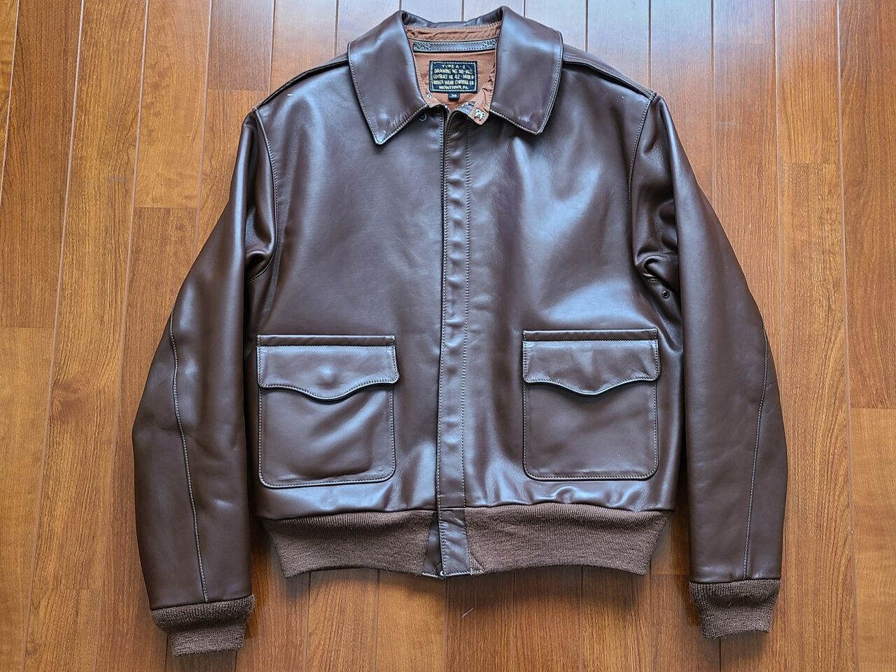 あのROUGHWEARのA-2もEASTMANならこうなる : FLIGHT JACKET GO GO