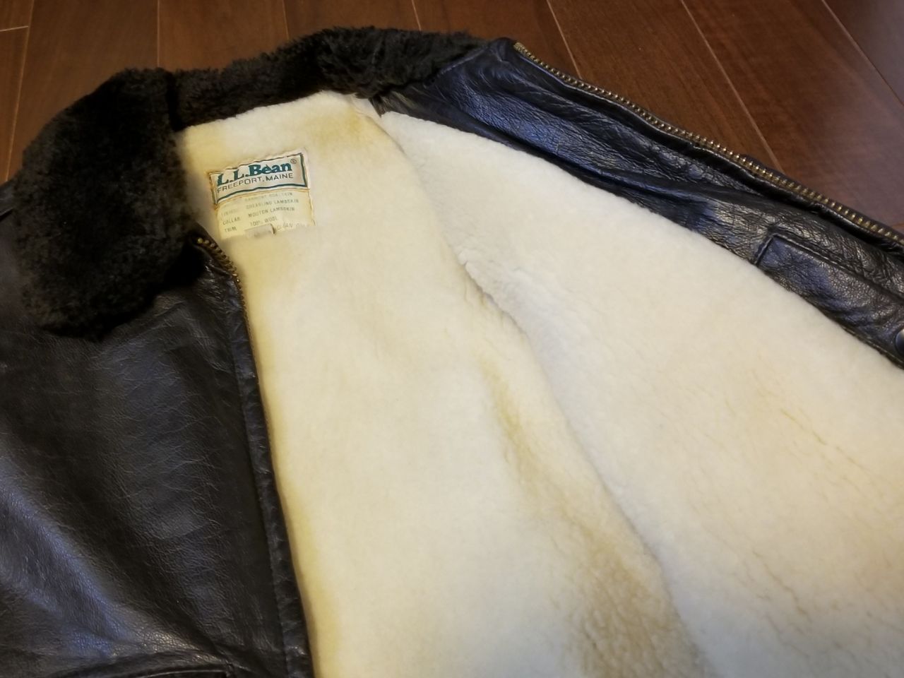 L. L. BEANのフライトジャケットもなかなかの良品だ。 : FLIGHT JACKET