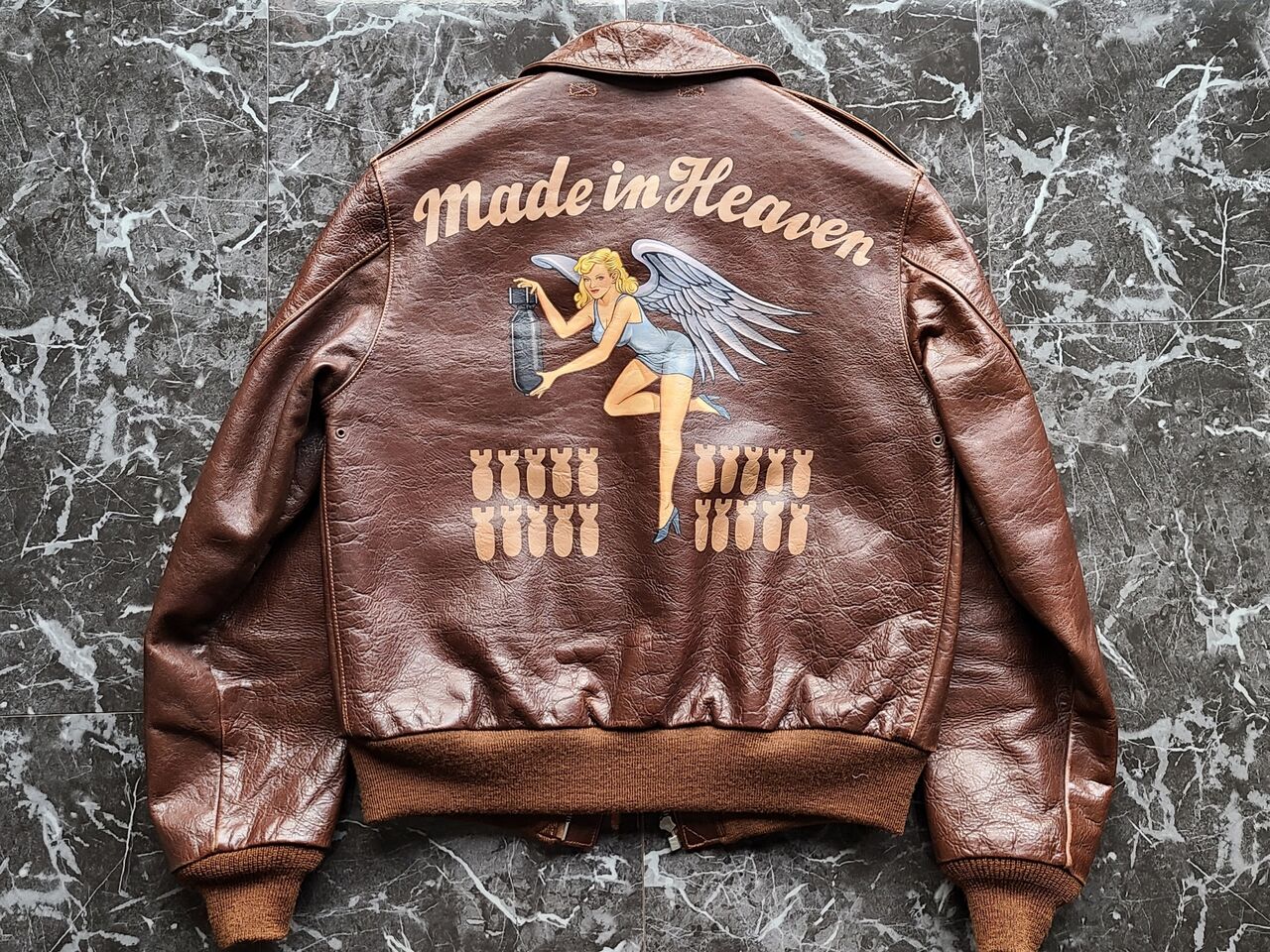 ★フライトジャケット★A-2★ラフウェア★ハンドペイント★CUSTOM KING TOYS McCOY NEWS::タイプ A-2 ラフウェア 