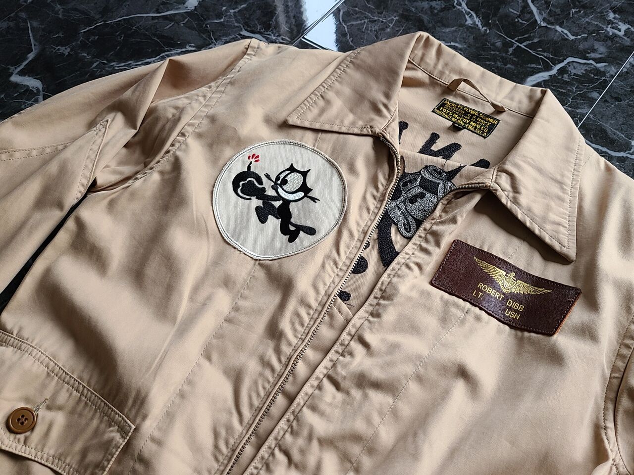 トイズマッコイ M-421A サマーフライングジャケット FELIXサイズ40 トイズマッコイ M-421A サマーフライングジャケット FELIXサイズ