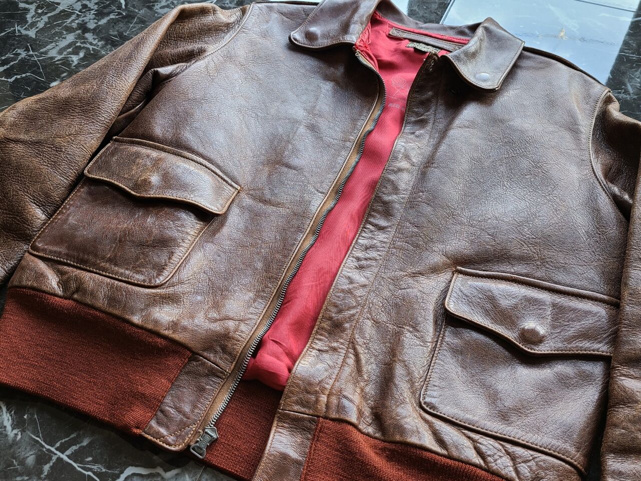 レプリカでも実物に近づけることを証明したAERO A-2 : FLIGHT JACKET GO GO
