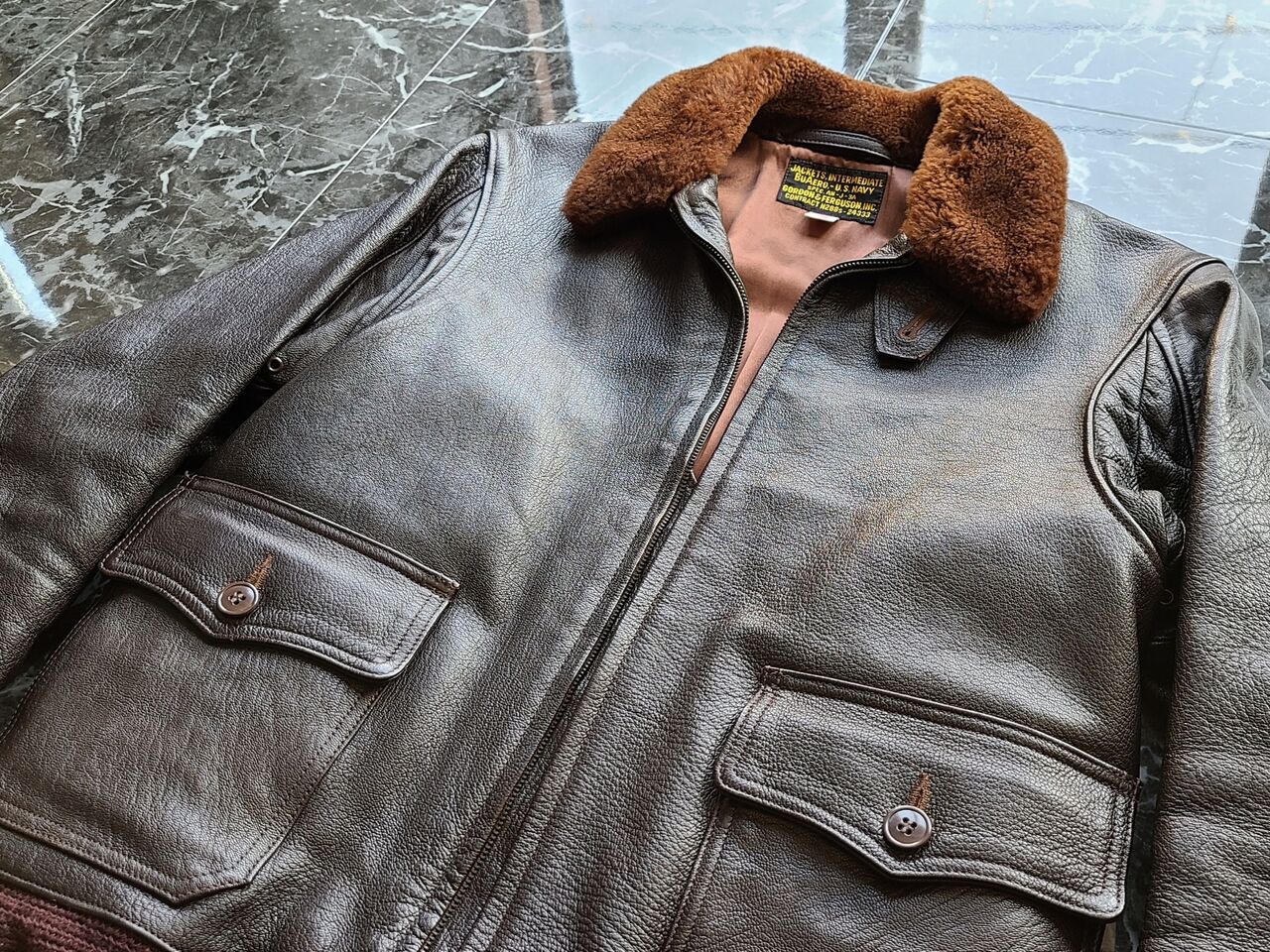 GORDON ＆ FERGUSONのAN-J-3Aもレプリカがあるんです : FLIGHT JACKET