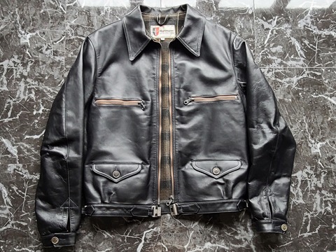 ドイツ　空軍　ハルトマン　フライトジャケット　eastman　サイクリスト efaf3736-s.jpg