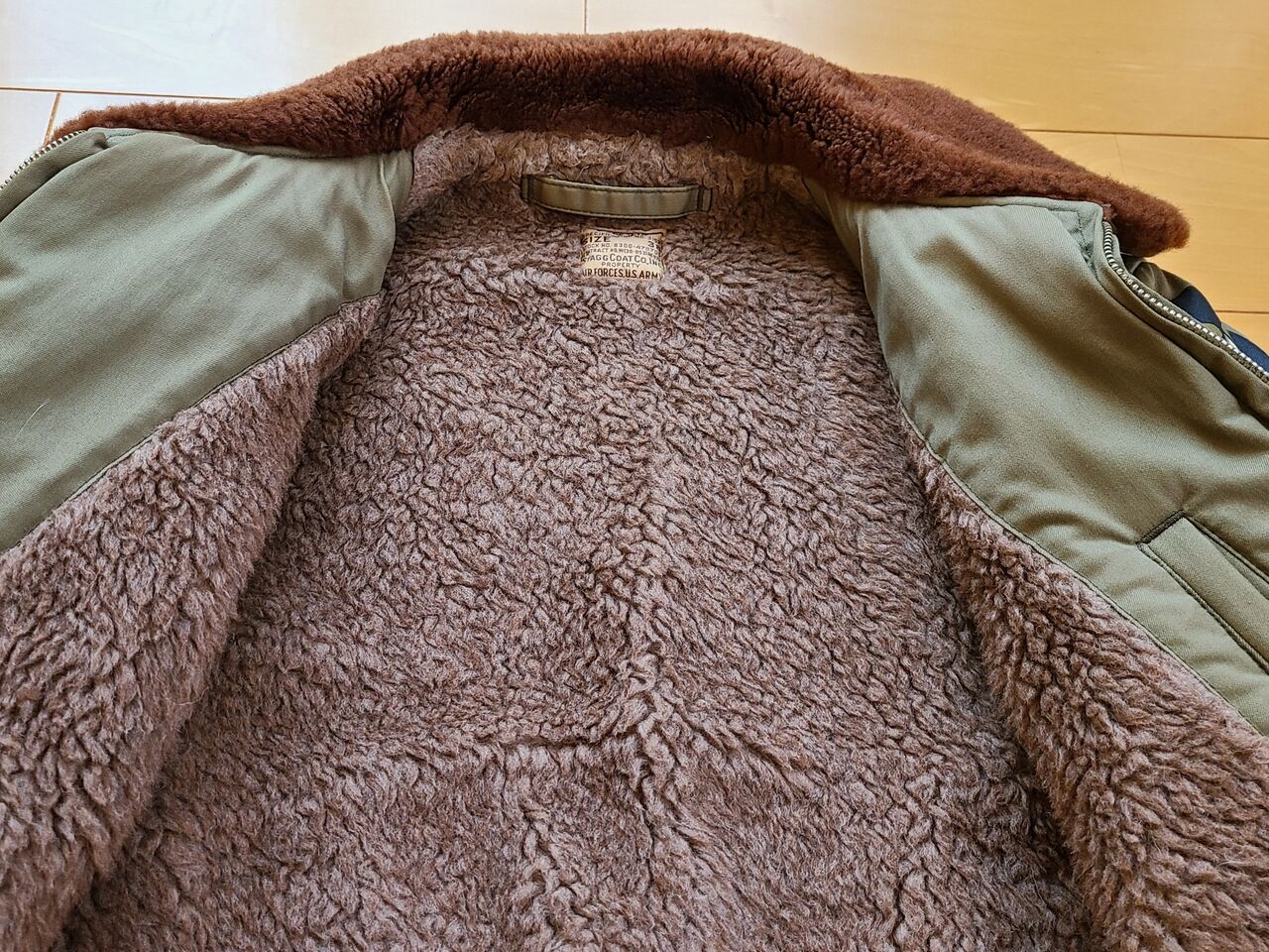 初めてのB-10は、やっぱりスタッグコートですね。 : FLIGHT JACKET GO GO