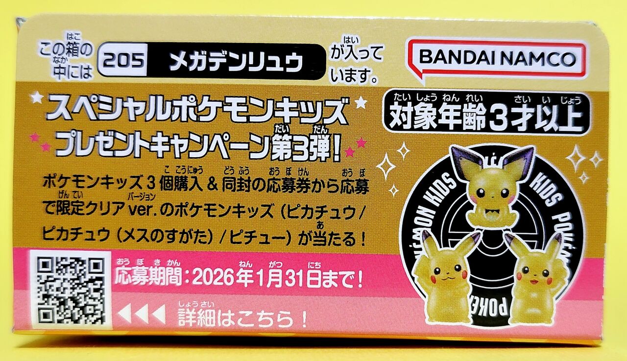 スペシャルポケモンキッズプレゼントキャンペーン 第3弾が開催
