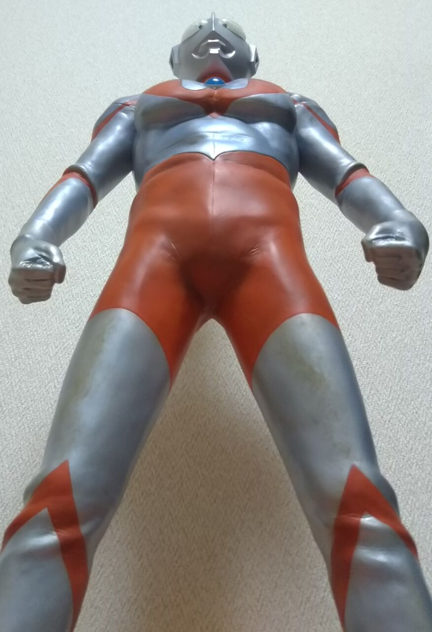 ギガンティックシリーズ ウルトラマンレオ 少年リック ソフビ マルサン