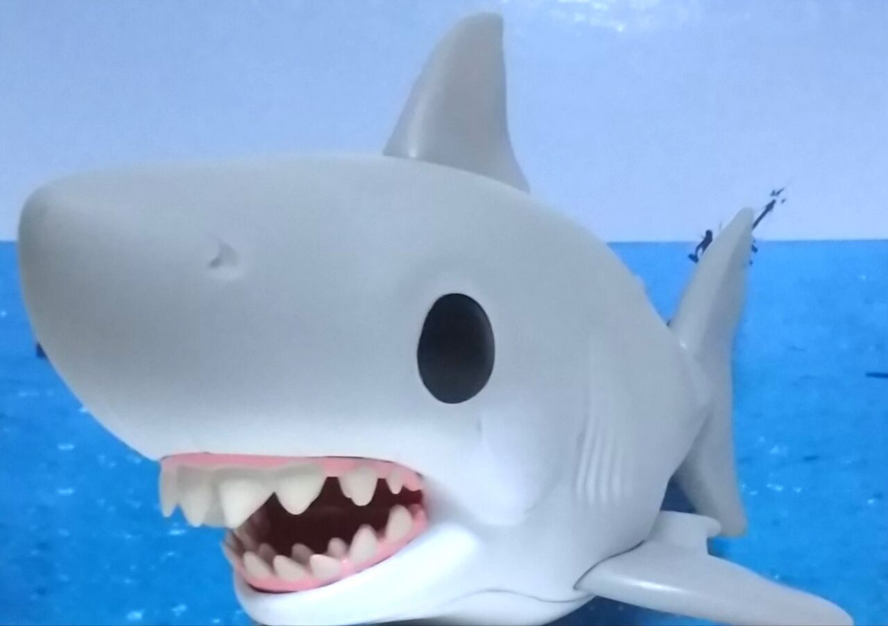 映画 ジョーズ より巨大サメのpop Pop Movies Jaws Great White Shark Chaos Hobby Blog