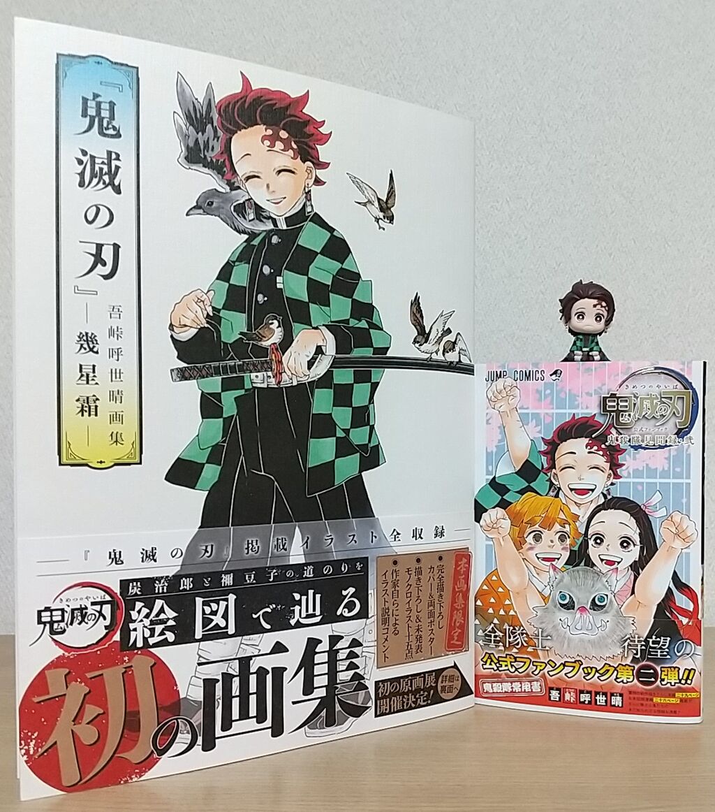 本日発売 空白の時間の漫画などファンにはたまらない2冊 鬼滅の刃 吾峠呼世晴画集 幾星霜 鬼滅の刃公式ファンブック 鬼殺隊見聞録 弐 Chaos Hobby Blog