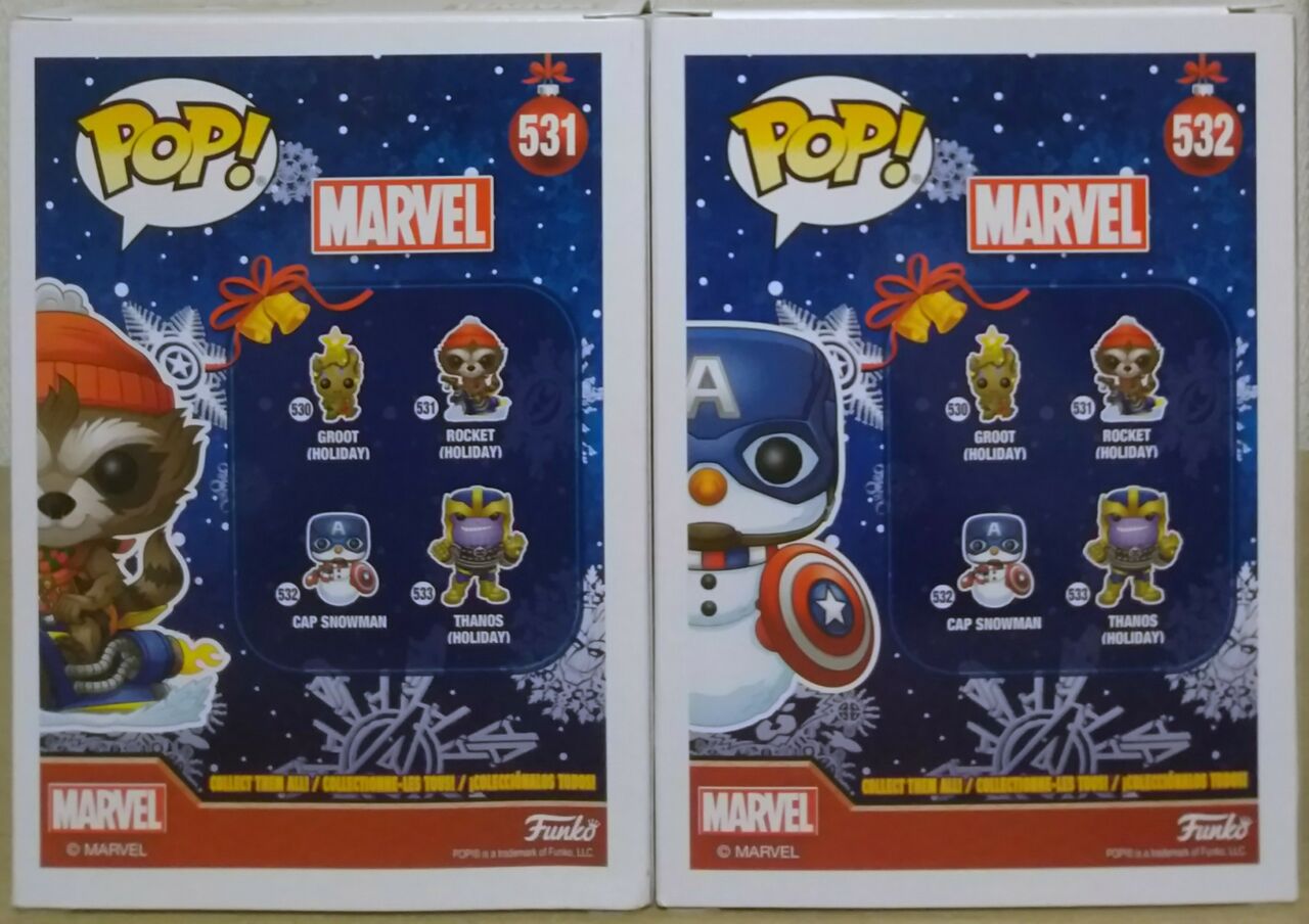 今年の東京コミコンでも発売予定のクリスマスなPOP!】POP! MARVEL 