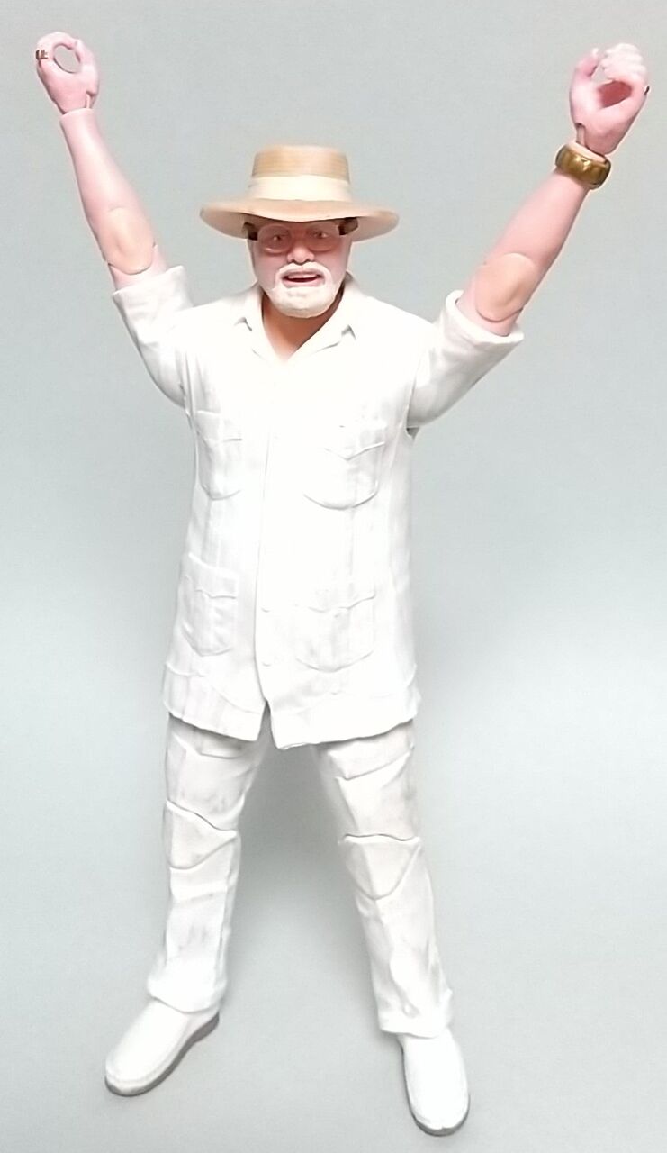 ジュラシック・パークの生みの親が可動フィギュア化】マテル