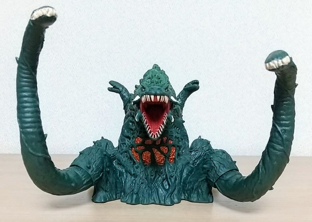 マルサン　世紀の大怪獣　ビオランテ成獣　白ソフビフィギュア　高さ約30cm未開封 マルサン 世紀の大怪獣 ビオランテ Final Form Green Painted