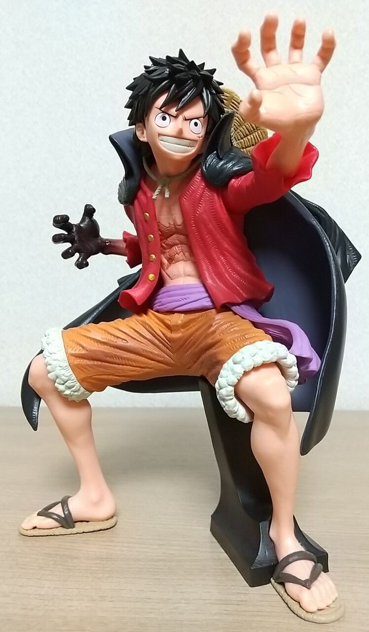 鬼ヶ島 討ち入りのルフィがフィギュア化】ワンピース KING OF