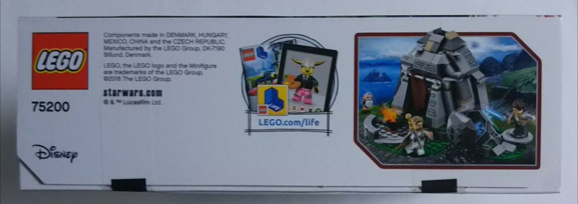 LEGO スターウォーズ 75200 アク＝トゥー・アイランド・トレーニング : LEGO Star Wars: The Last Jedi Ahch-To Island Training