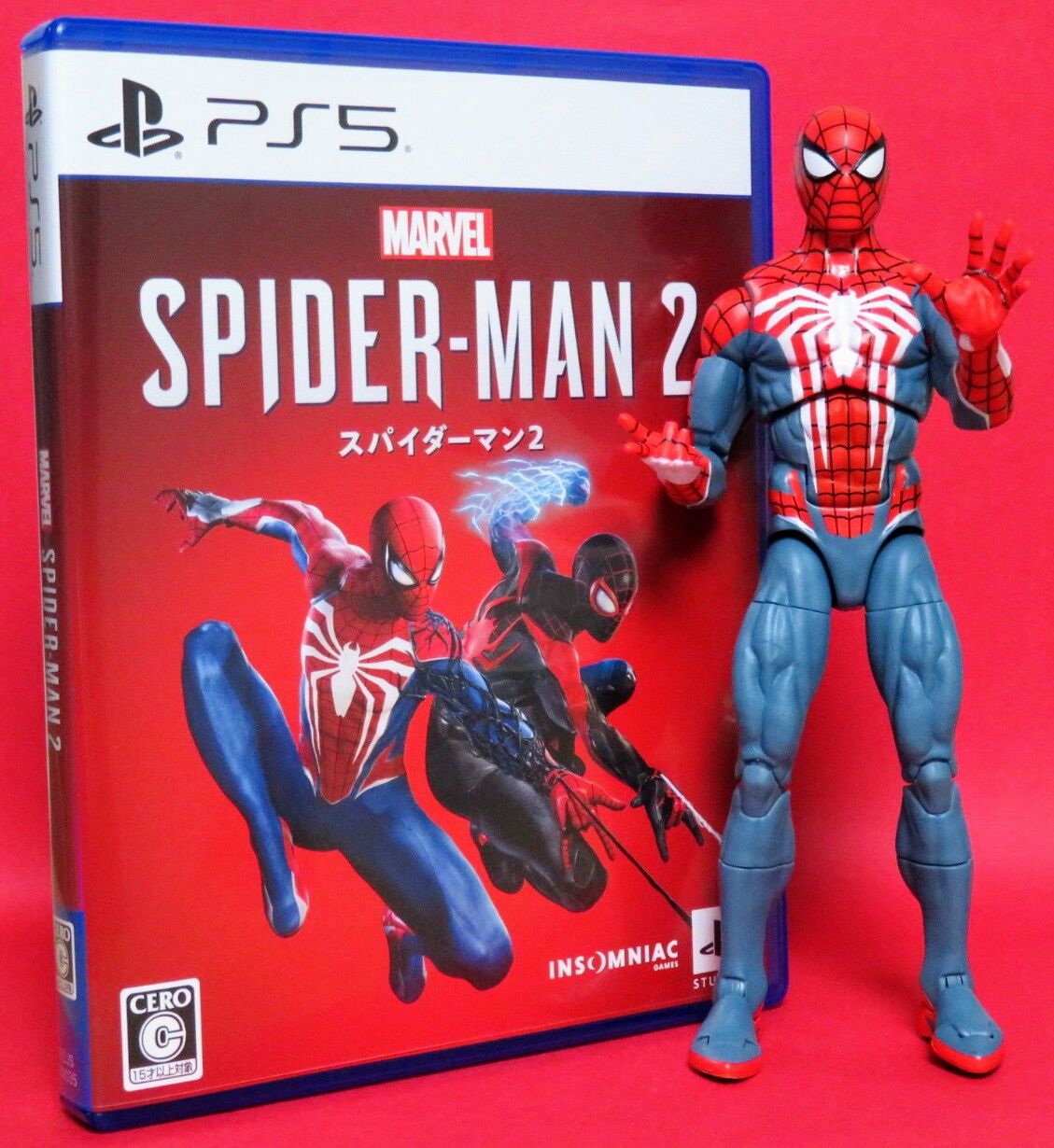 新品 PS5 マーベル スパイダーマン 2 フィギュア スチールブック 新品 PS5 マーベル スパイダーマン 2 フィギュア スチールブック