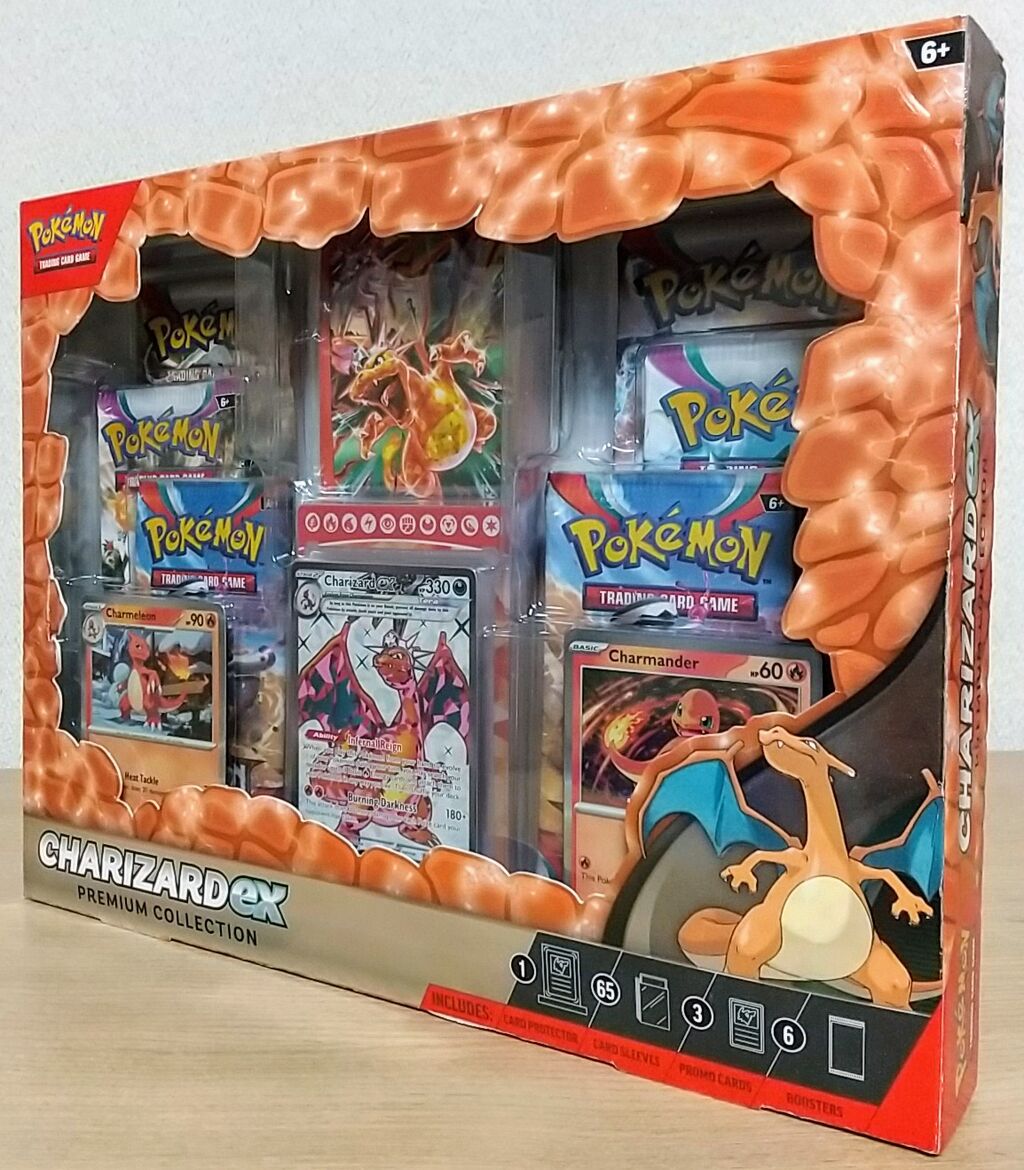 リザードンexプレミアムコレクション海外限定 ポケモンカードゲーム 海外限定 リザードンex プレミアム