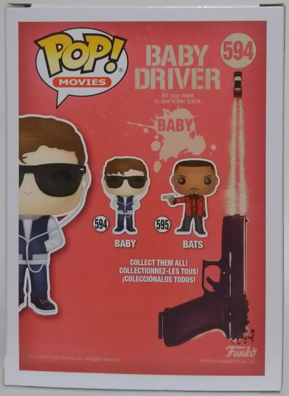 ベイビー・ドライバー FUNKO POP! フィギュア Amazon | Funko POP! 映画：ベビードライバー - コウモリ