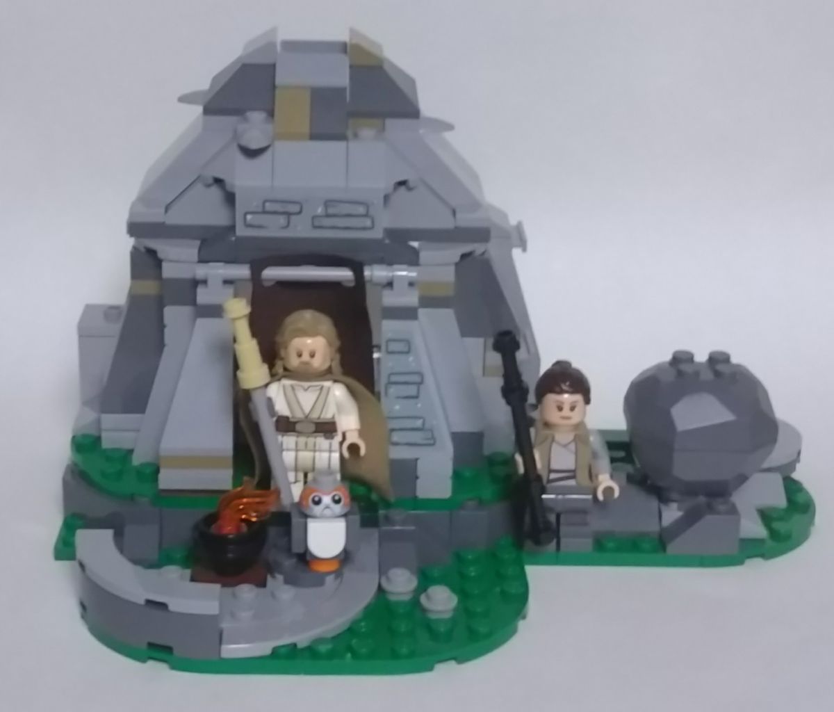 LEGO スターウォーズ 75200 アク＝トゥー・アイランド・トレーニング : LEGO Star Wars: The Last Jedi Ahch-To Island Training