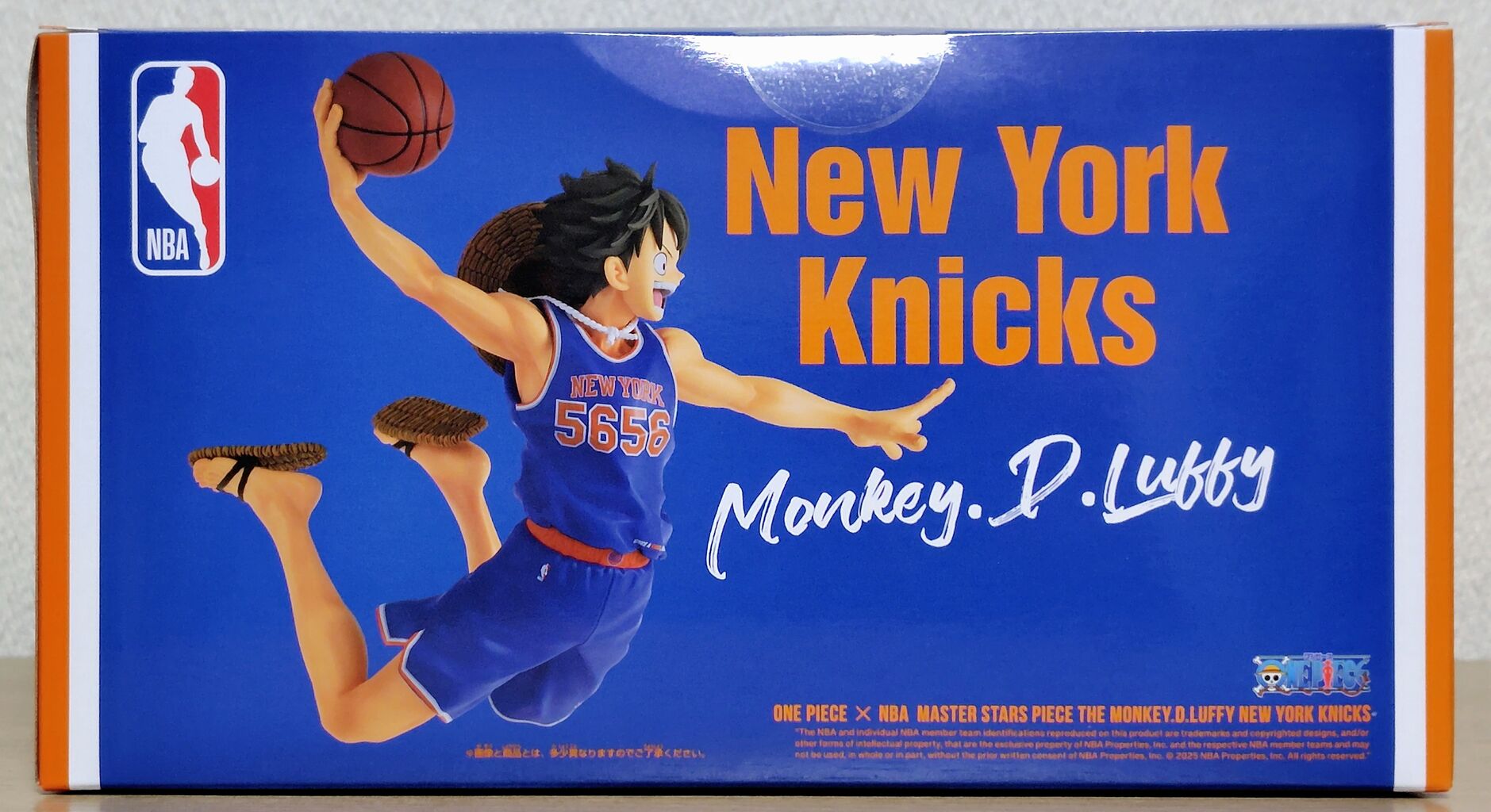 NBAの6チームユニフォームのルフィ】ONE PIECE×NBA MASTER STARS PIECE