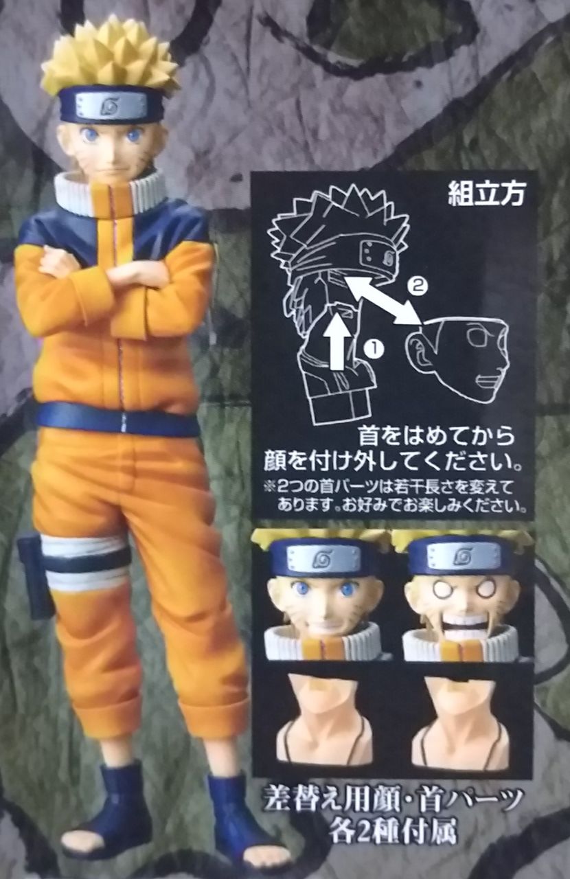 ナルトの少年期のフィギュア キーホルダー付き Naruto ナルト Grandista Shinobi Relations Uzumaki Naruto 2 Chaos Hobby Blog