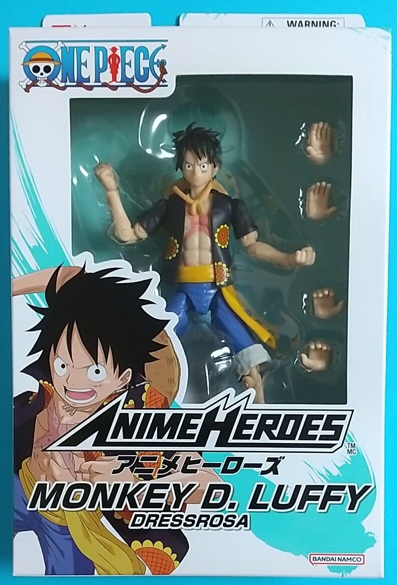 ドレスローザ編のルフィの海外フィギュア】ANIME HEROES MONKEY D