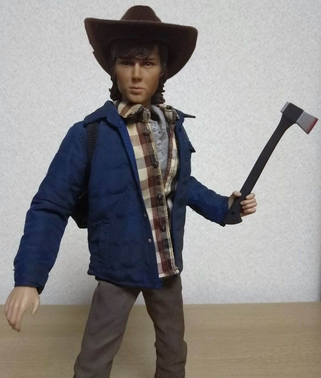 装備が豊富！ウォーキングデッドのカールの可動フィギュア】CGL TOYS