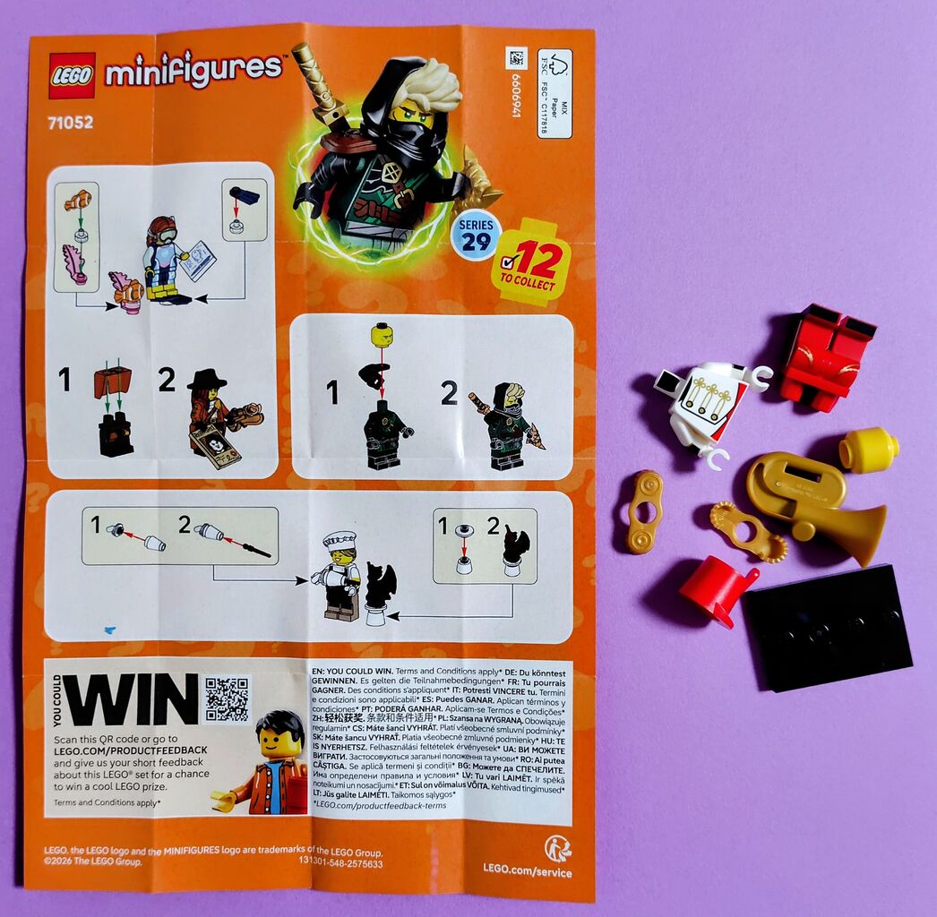 29弾は全12種類】LEGO 71052 レゴ ミニフィギュア シリーズ29 : Chaos
