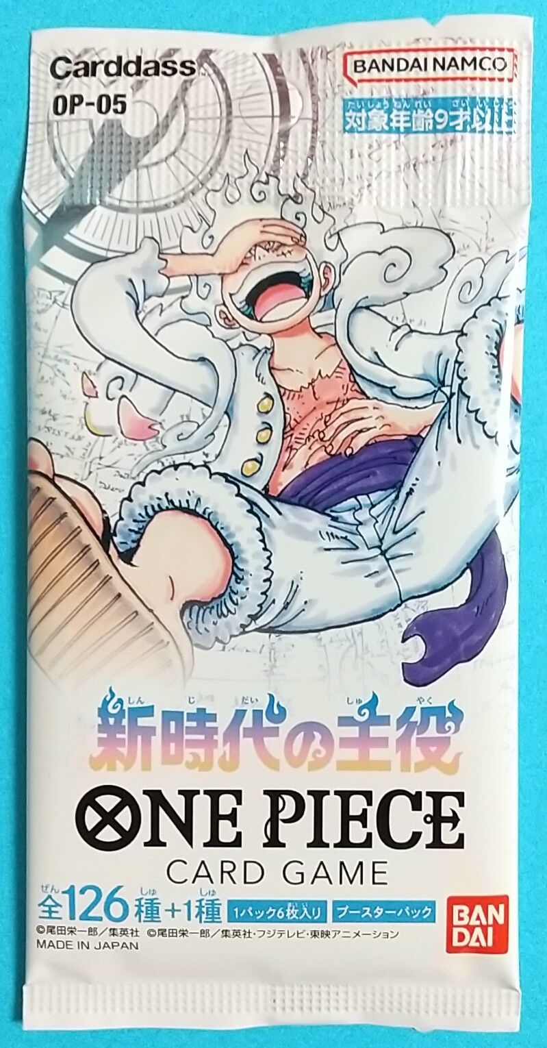 ギア5ルフィ、ロー、キッドのコミパラやサインカードを収録】ONE PIECE