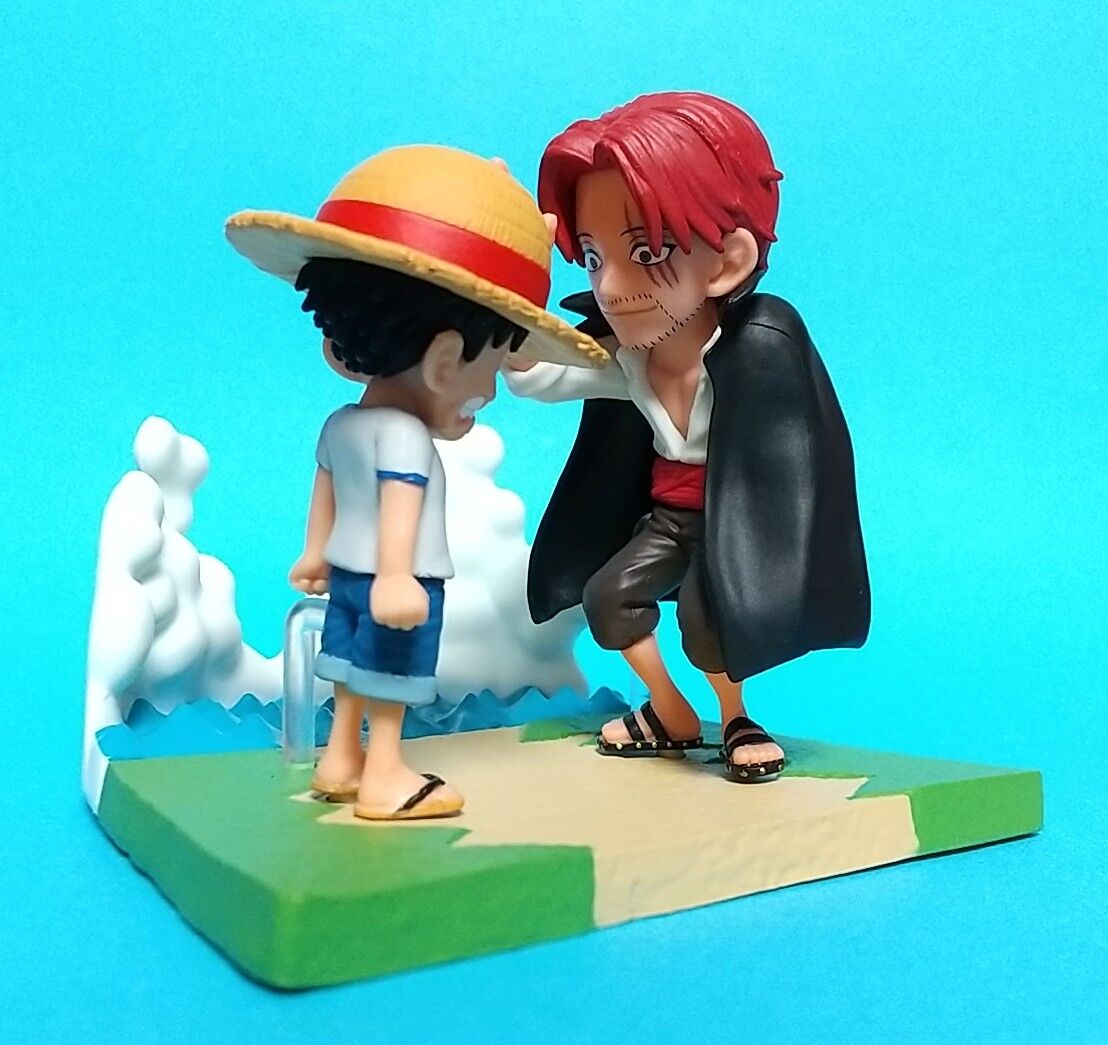 4セット】ワンピース ルフィ シャンクス フィギュア ログ