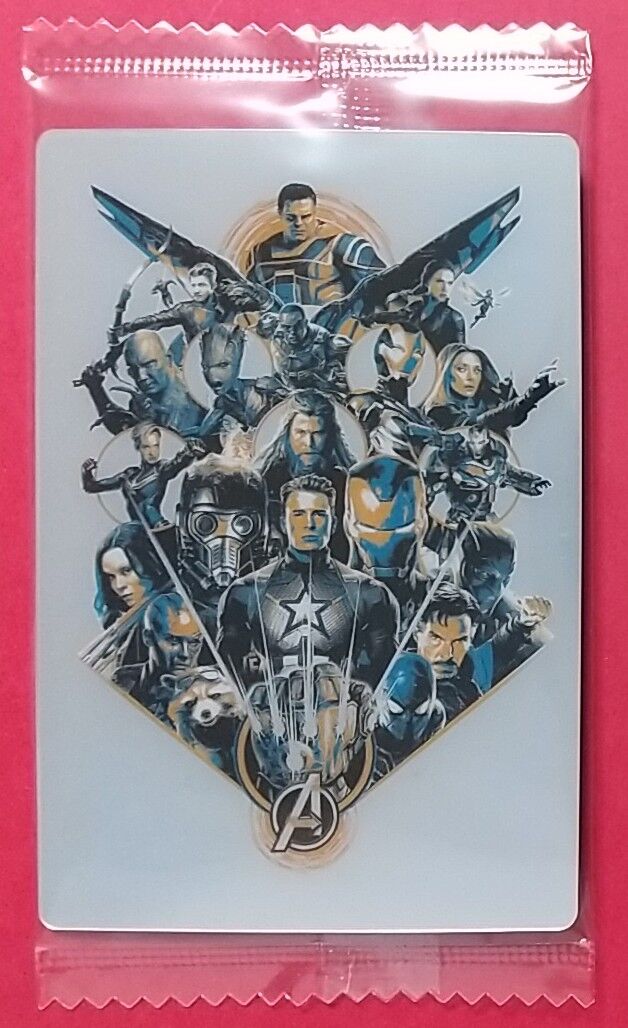 MCUのビジュアルが使われたメタリックプラカード入り】MARVEL Infinity
