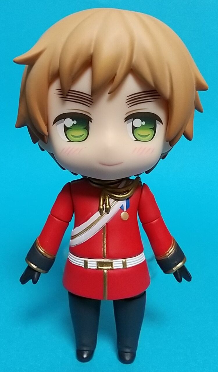ヘタリア ねんどろいど 「イギリス」 セット ヘタリア」イギリスのねんどろいど、ティーセットや妖精さん・魔
