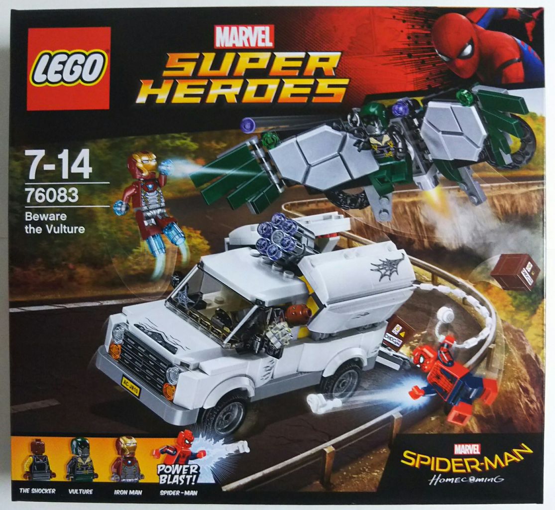 Lego 760 ヴァルチャーに気を付けろ スパイダーマン ホームカミング Chaos Hobby Blog