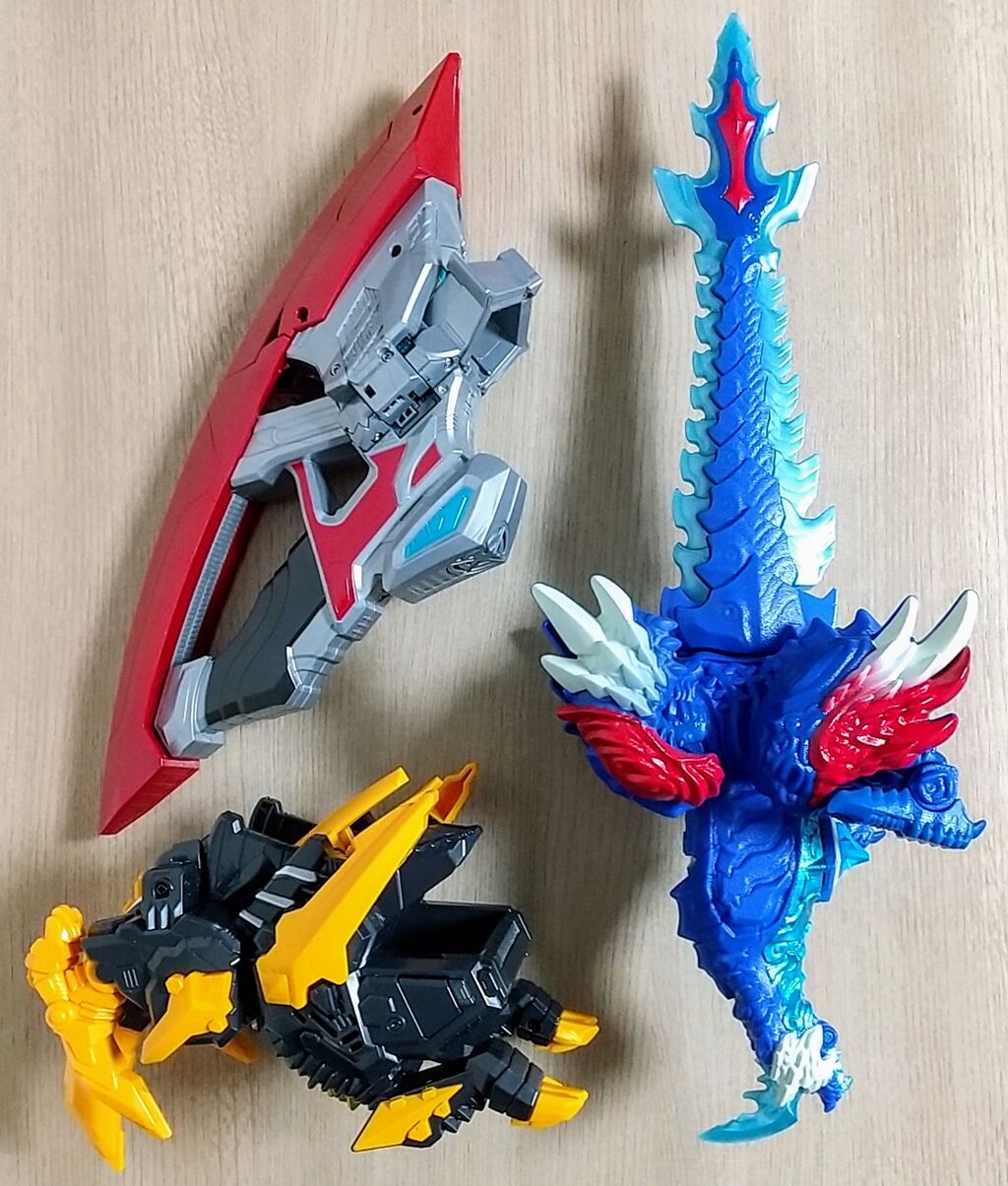 ウルトラマンオメガ DXレキネス DXトライガロン　メテオカイジュウシリーズ メテオカイジュウシリーズ01＆02 DXレキネス＆トライガロン