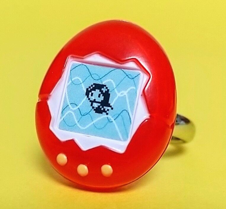 1997年　海で発見‼︎たまごっち　ケース付き 海で発見!! たまごっち ケース付き 1997年製 2弾は新種、森、海！】