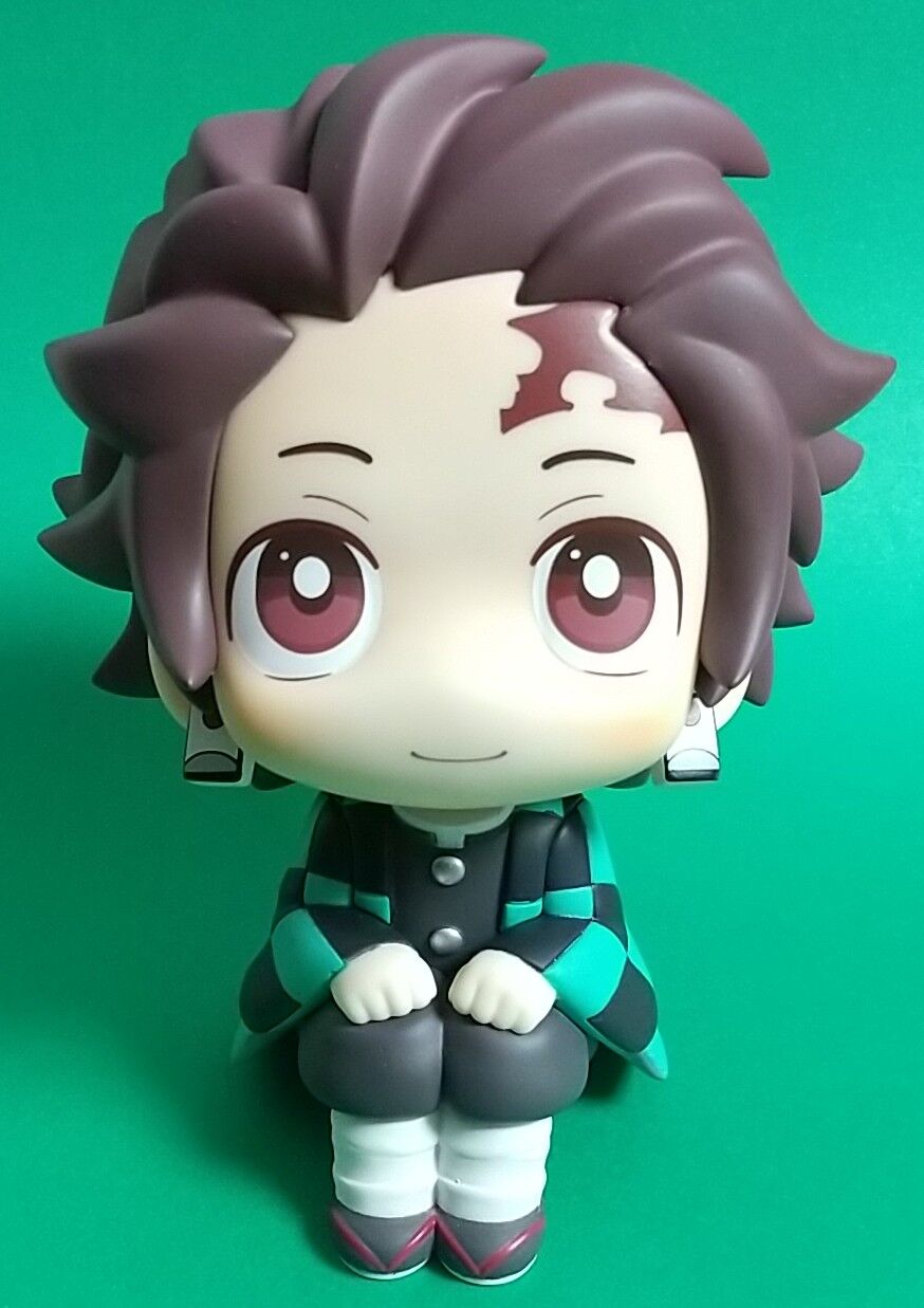 【中古】るかっぷ　鬼滅の刃　炭治郎　ねずこ　伊之助　無一郎 鬼滅の刃】るかっぷ『竈門炭治郎』『竈門禰豆子』デフォルメ完成品