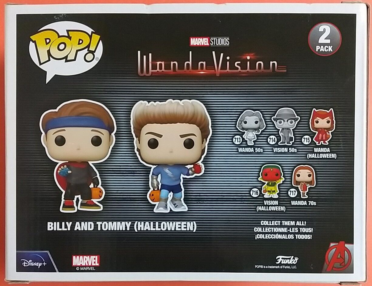 限定！「ワンダヴィジョン」よりハロウィンコスの2人】POP! MARVEL 