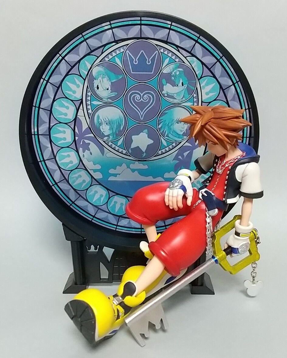 キングダムハーツ　ソラ　スタチュー キングダムハーツa賞 ソラスタチュー&キーブレードホルダー
