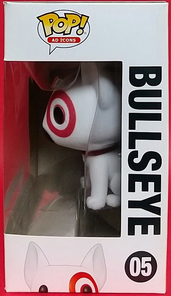 アメリカのスーパー Targetのマスコットキャラ Pop Ad Icons Bullseye Flocked Chaos Hobby Blog