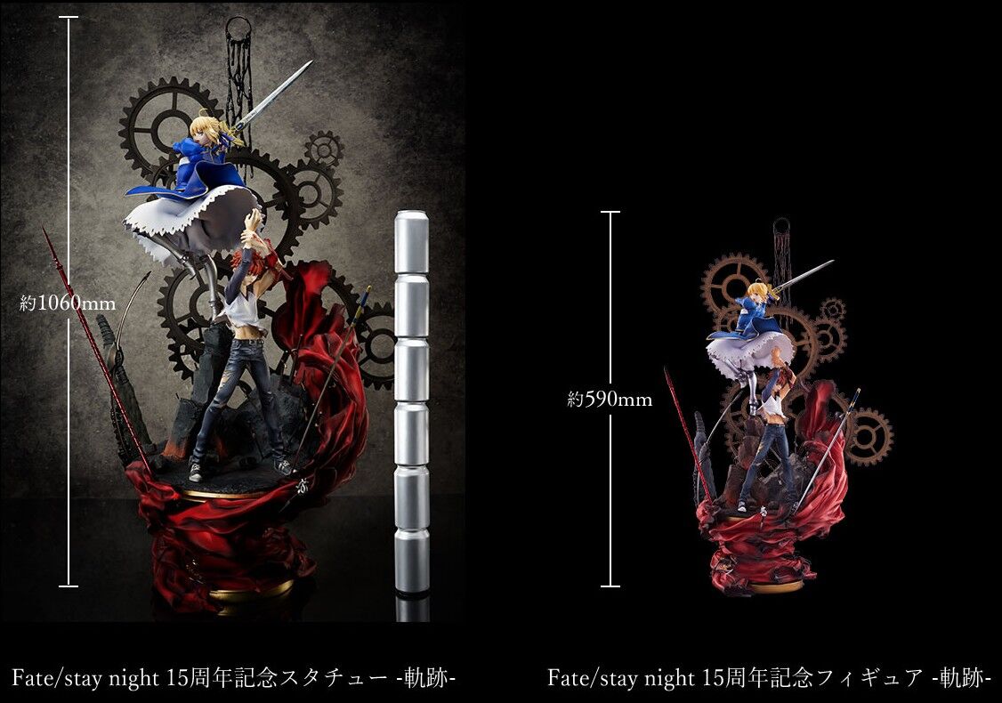 Fate 15周年記念プレミアムスタチュー ー軌跡ー 世界限定200体 ≪WANTED!≫Fate/stay night 15周年記念 プレミアム スタチュー