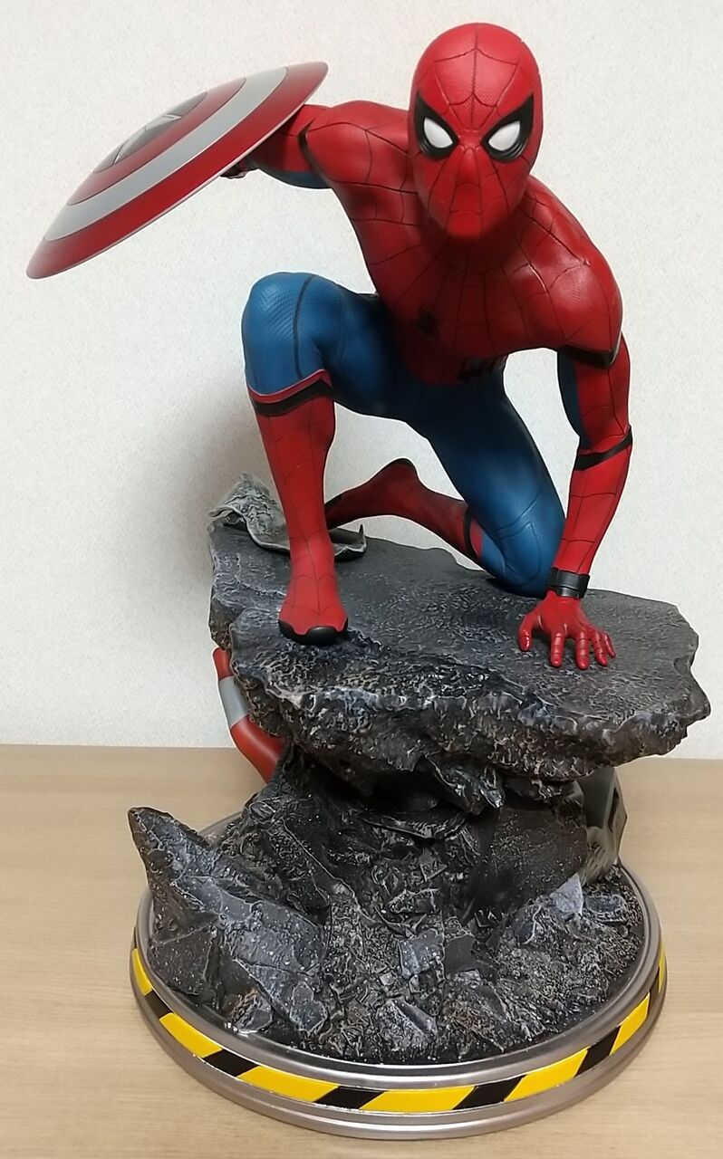Queen 飛び散ら Studios スパイダーマン シビルウォー 1/4フィギュア Queen 飛び散ら Studios スパイダーマン シビルウォー 1/4フィギュア