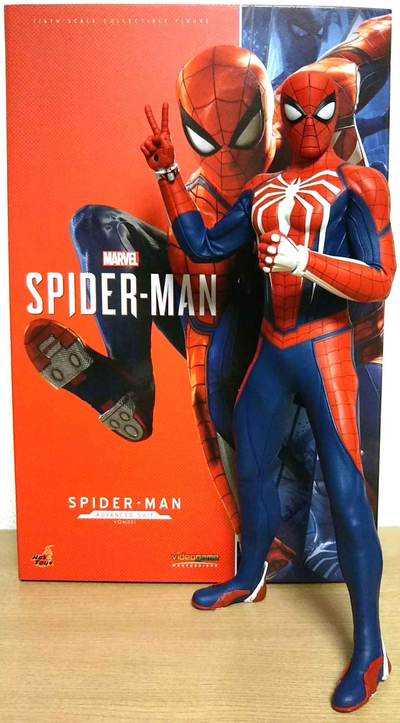 新品未開封 ホットトイズ スパイダーマン アドバンスドスーツ-