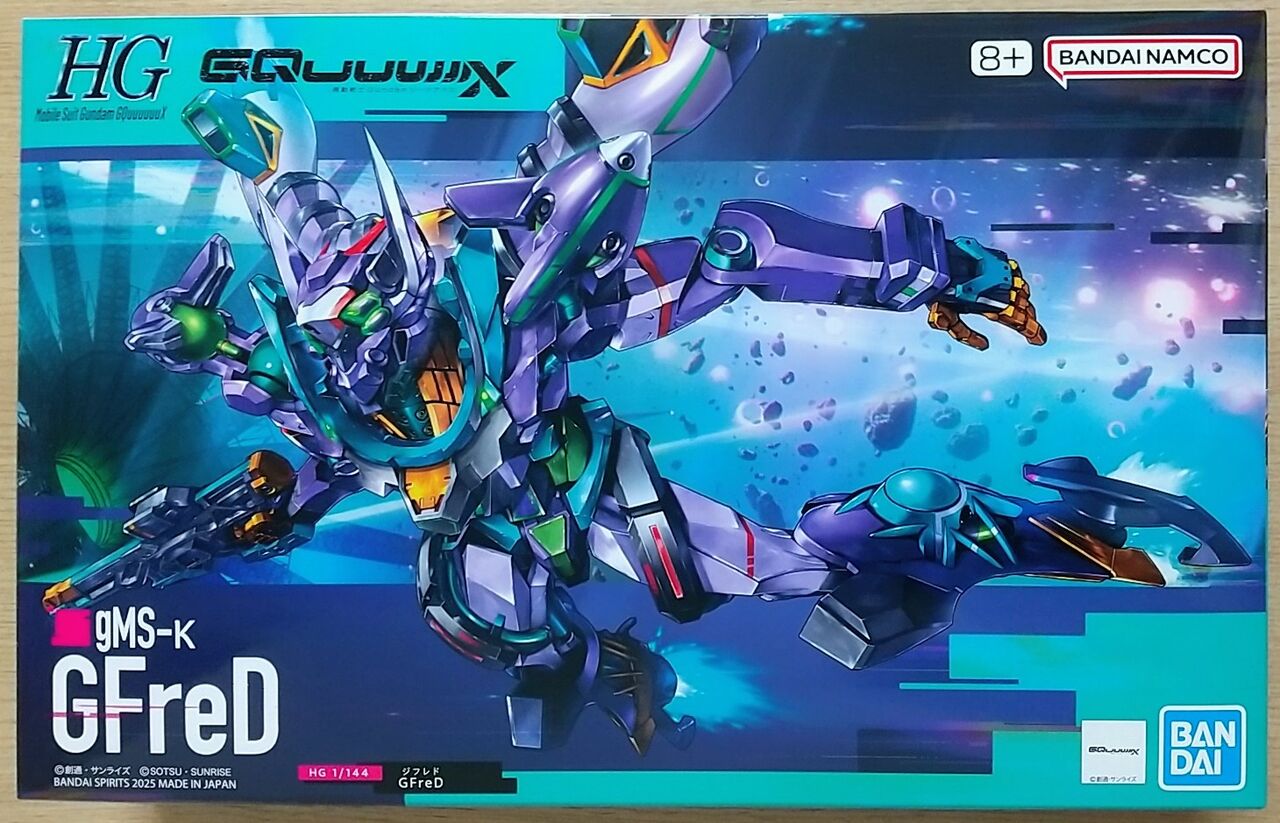 機動戦士Gundam GQuuuuuuX】HG 1/144 GFreD(ジフレド) : Chaos