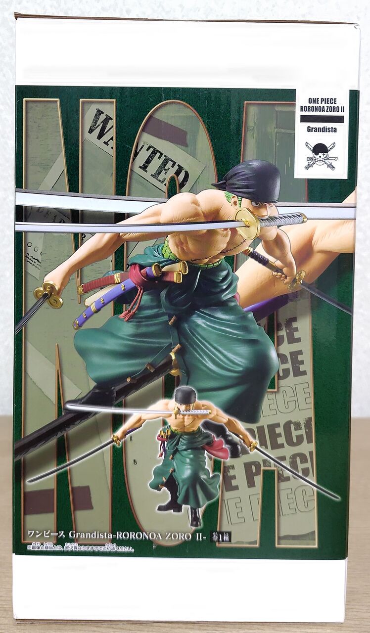 海外のゾロが日本でも登場！】ワンピース Grandista -RORONOA ZORO Ⅱ