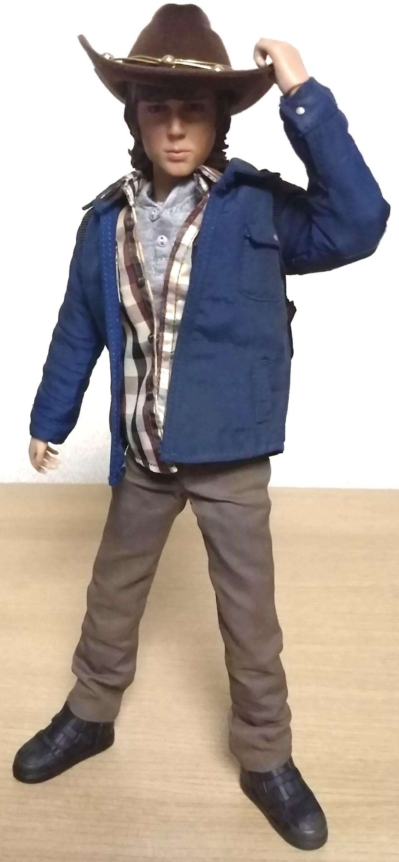 装備が豊富！ウォーキングデッドのカールの可動フィギュア】CGL TOYS