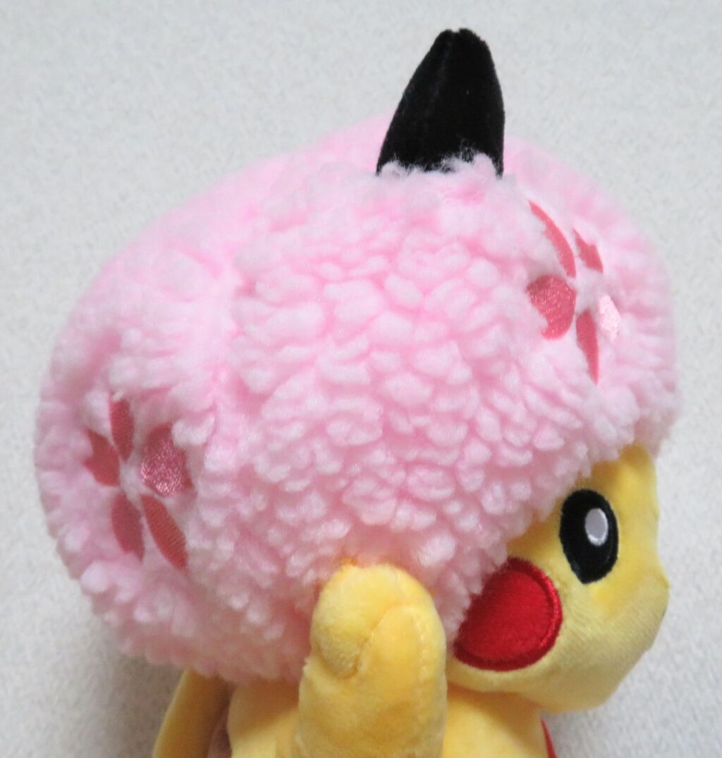 【美品】桜アフロのピカチュウ 桜アフロのピカチュウ：ポケモンセンタートウキョーDX オープン