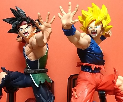 ドラゴンボール バーダック 孫悟空 親子かめはめ波 フィギュア ドラゴンボール フィギュア 悟空&バーダック 親子かめはめ波