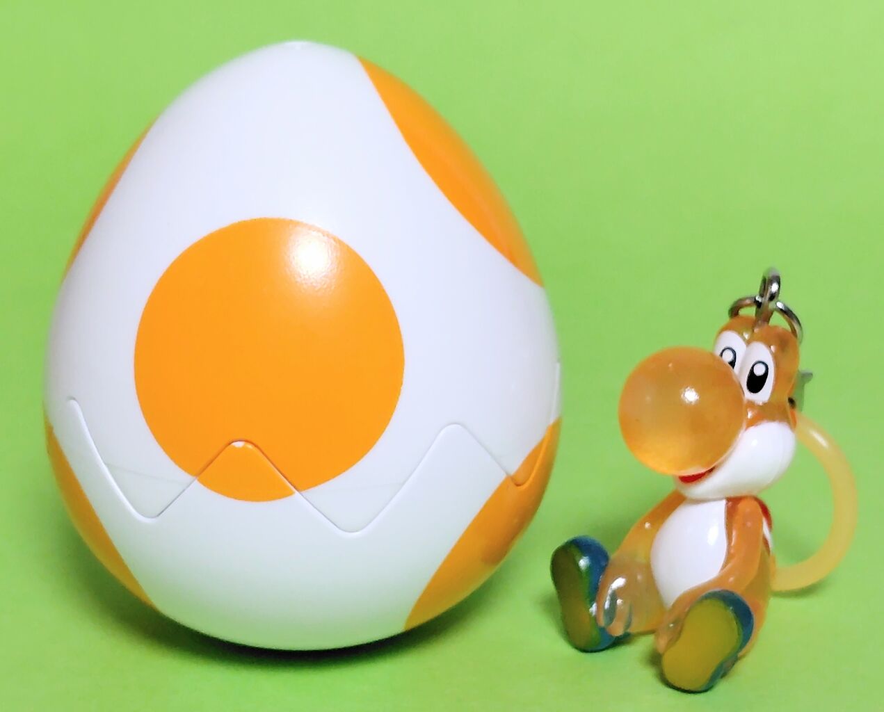 卵型カプセル！】スーパーマリオ めじるしアクセサリー ～ヨッシー