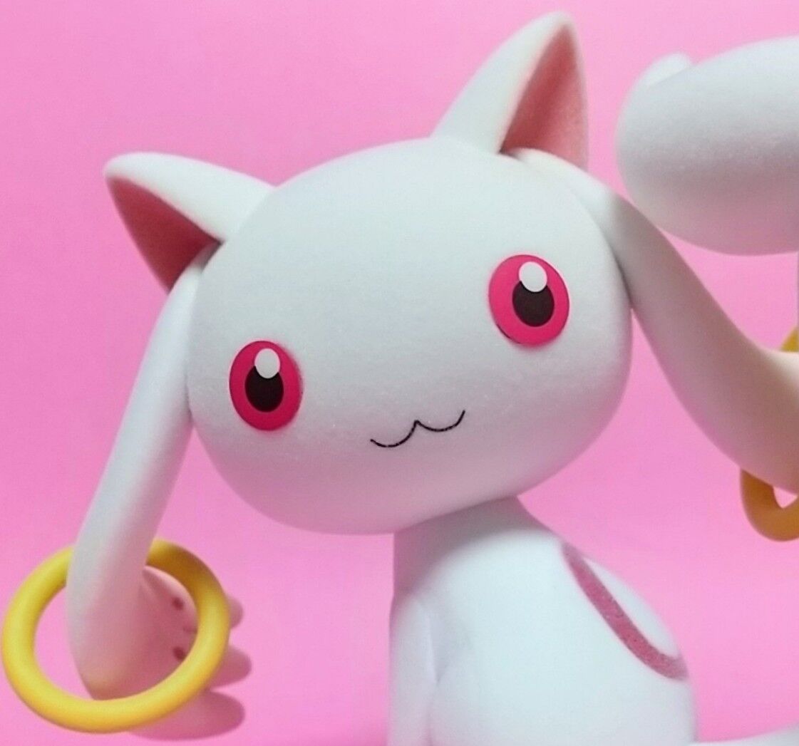 BANDAI - まどマギ Fluffy Puffy フィギュア セット 魔法少女まどかマギカ フラッフィーパフィー キュゥべえ お菓子