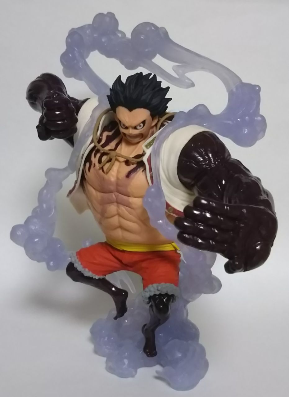 ルフィのギア4のフィギュア】ワンピース KING OF ARTIST THE BOUND MAN